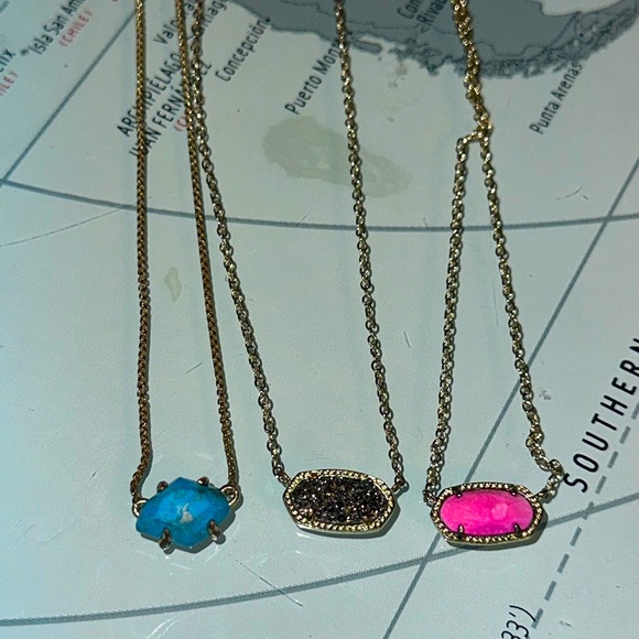 Kendra Scott Elisa Pendant Lot - Picture 2 of 6